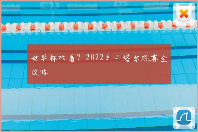 世界杯咋看？2022年卡塔尔观赛全攻略